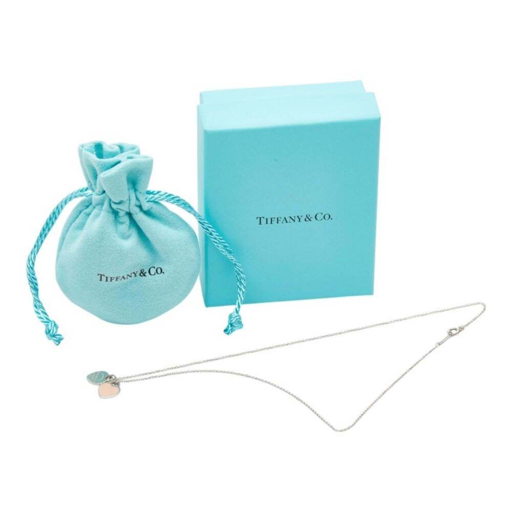 TIFFANY Silver Heart Necklace - Picture 8 of 8